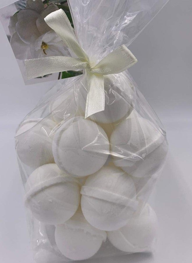 Spa Pure Gardenia Bath Bombs: USA Made with Shea Butter, Ultra Moisturizing, Great for Dry Skin (14 Count) Pack of 1 - Image 1